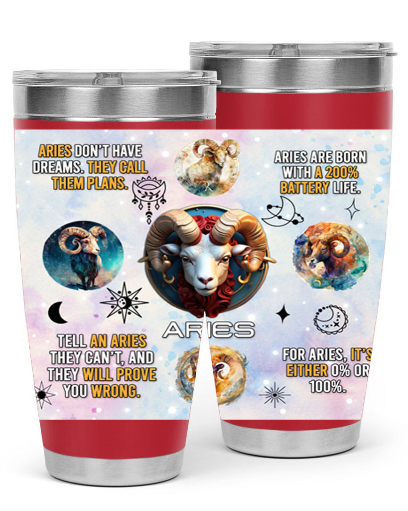 StraightAries 469#- zodiac- Tumbler