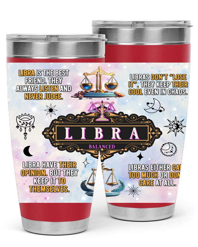 StraightLibra 474#- zodiac- Tumbler