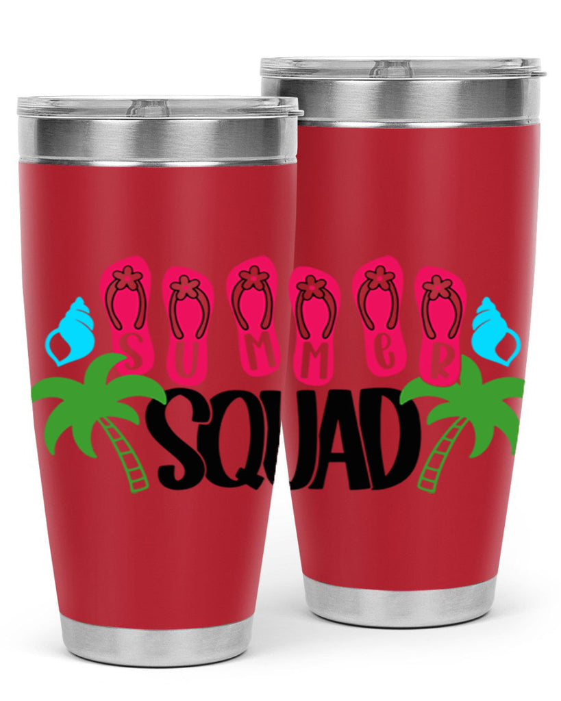 Summer Squad Style 22#- summer- Tumbler
