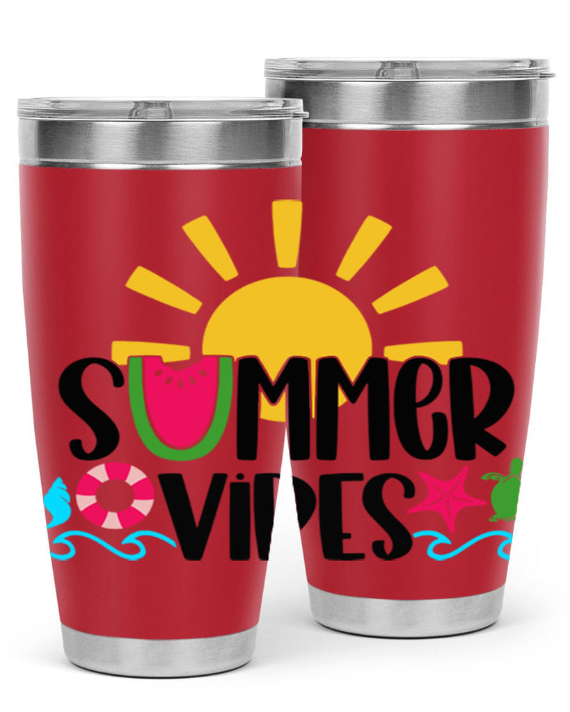 Summer Vibes Style 19#- summer- Tumbler