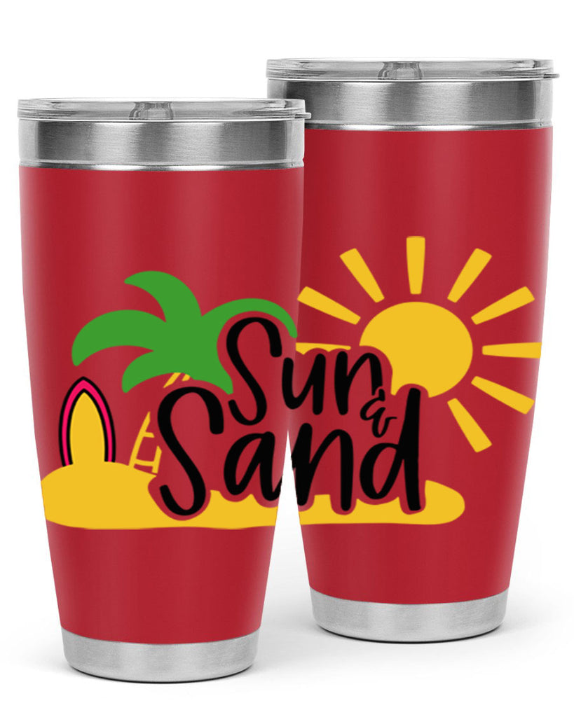 Sun Sand Style 17#- summer- Tumbler