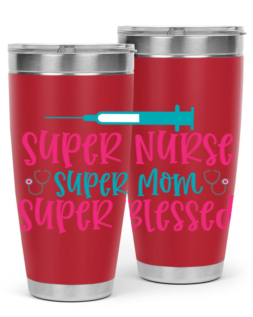 Super Nurse Super Mom Style 347#- nurse- tumbler