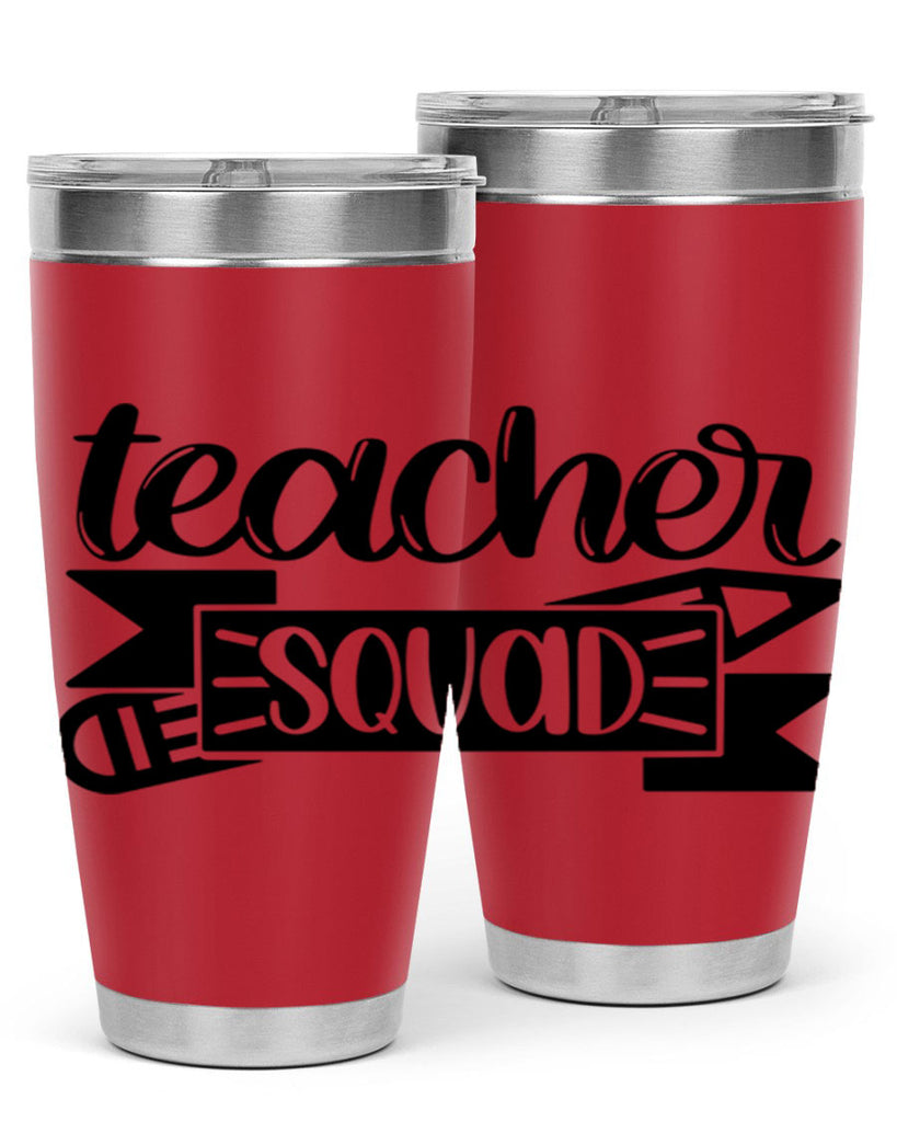 Teacher Squad Style 48#- teacher- tumbler
