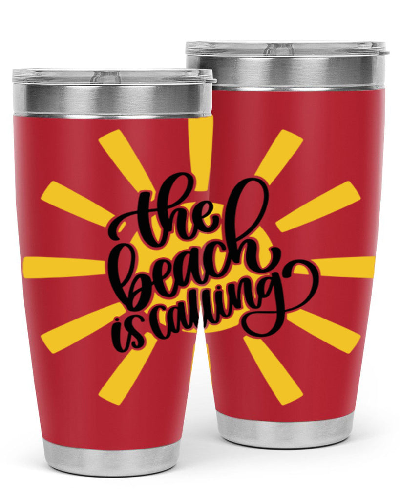 The Beachy Is Calling Style 10#- summer- Tumbler