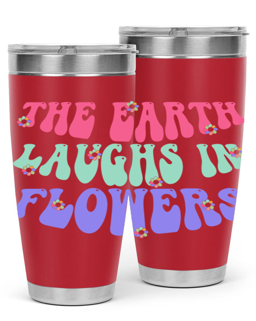 The earth laughs in flowers 532#- spring- Tumbler