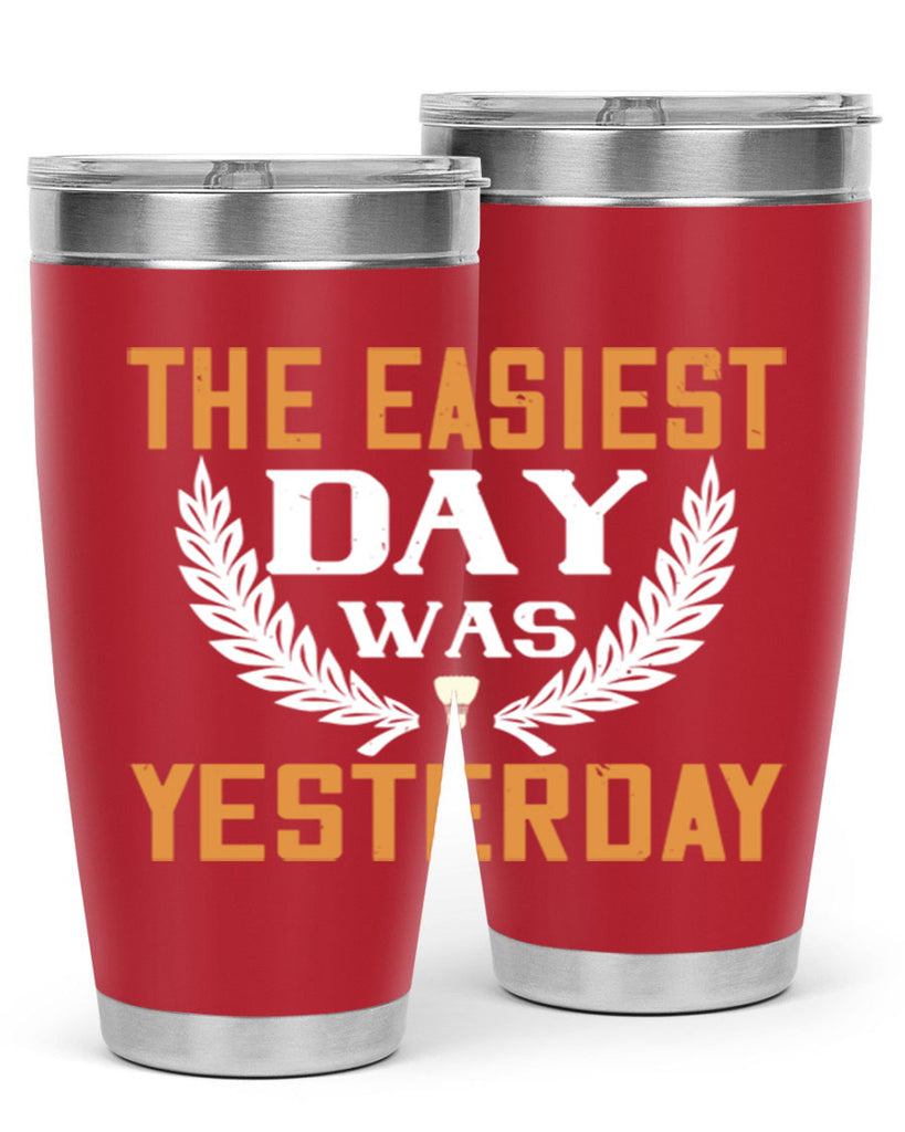 The easiest day was yesterday 1834#- badminton- Tumbler