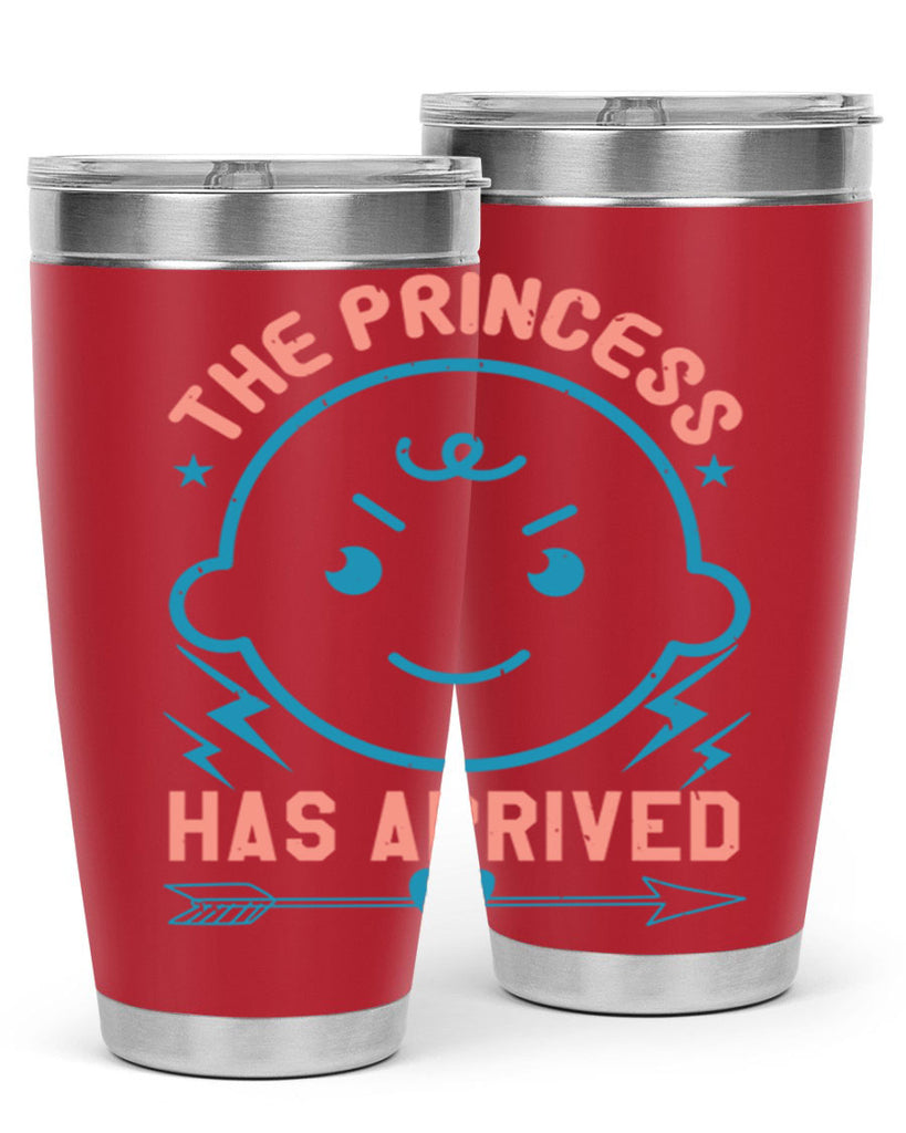 The princess has arrived Style 10#- baby shower- tumbler