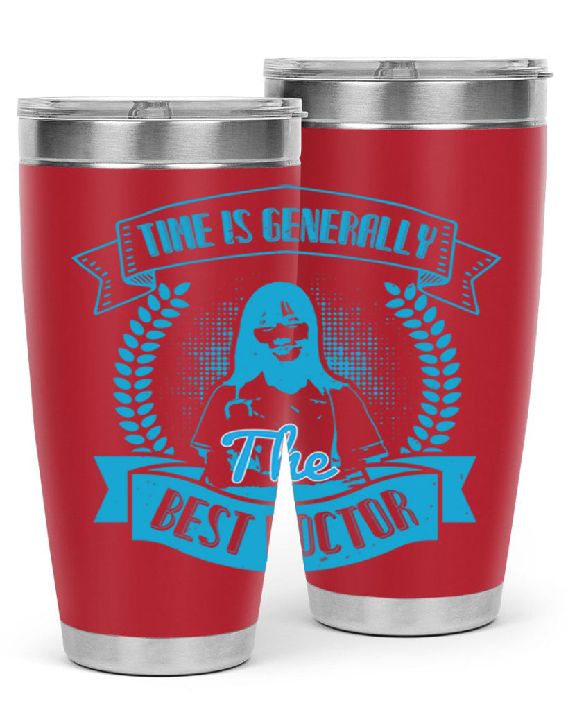 Time is generally the best doctor Style 12#- medical- tumbler