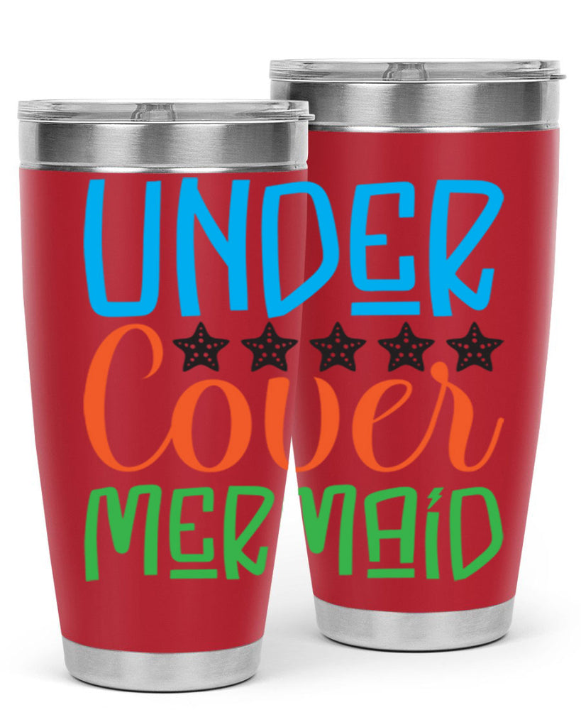 Under Cover Mermaid 648#- mermaid- Tumbler