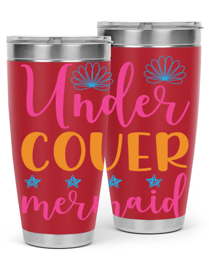 Under Cover Mermaid Design 653#- mermaid- Tumbler