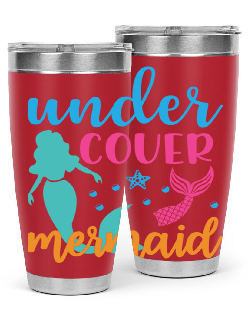 Under Cover Mermaid Design 654#- mermaid- Tumbler