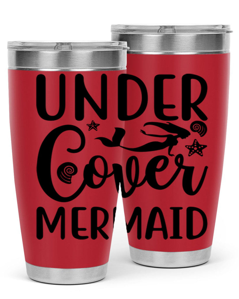Under cover mermaid design 655#- mermaid- Tumbler