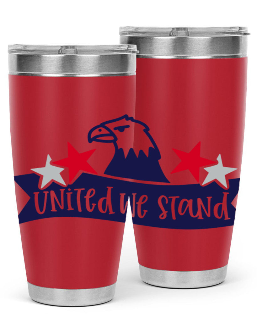 United We Stand Style 178#- Fourt Of July- Tumbler