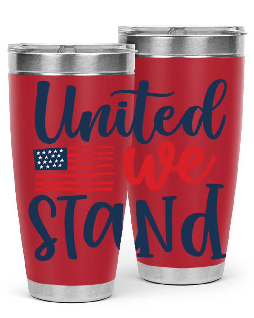 United we stand Style 9#- Fourt Of July- Tumbler