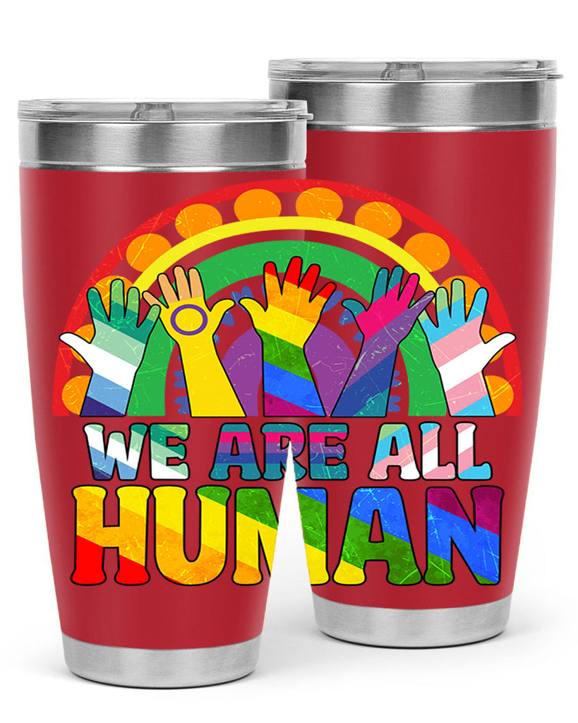 We Are All Human Pride Ally Rainbow Lgbt 25#- lgbt- Tumbler