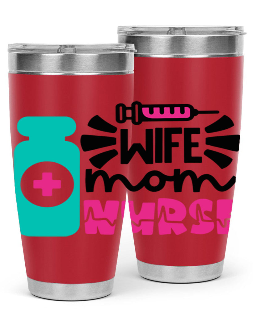 Wife Mom Nurse Style Style 10#- nurse- tumbler