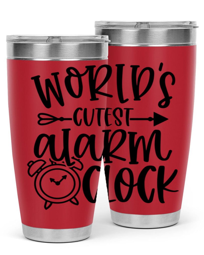 Worlds Cutest Alarm Clock Style 14#- baby- tumbler