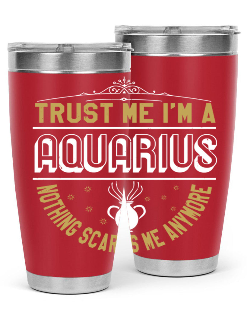 aquarius 87#- zodiac- Tumbler