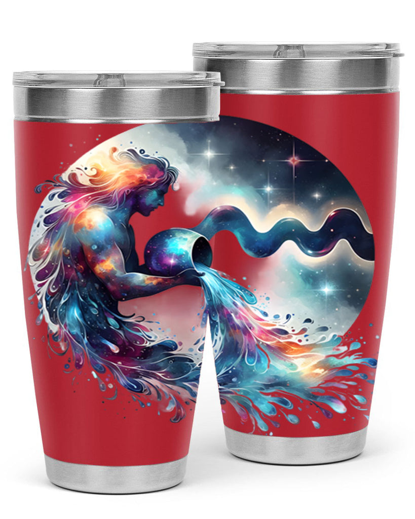aquarius 88#- zodiac- Tumbler