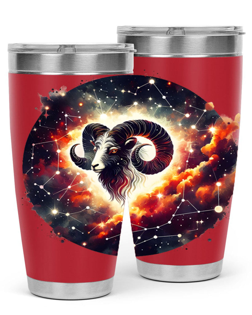 aries 126#- zodiac- Tumbler