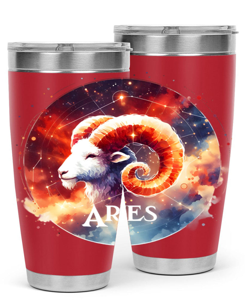 aries 128#- zodiac- Tumbler