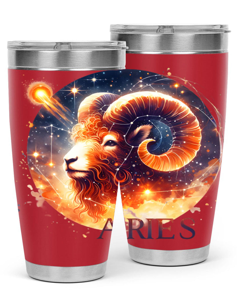aries 130#- zodiac- Tumbler