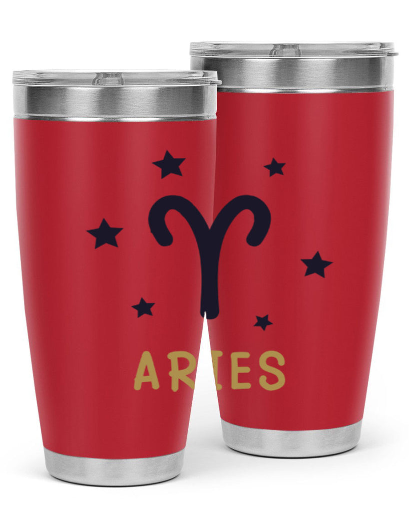 aries 135#- zodiac- Tumbler