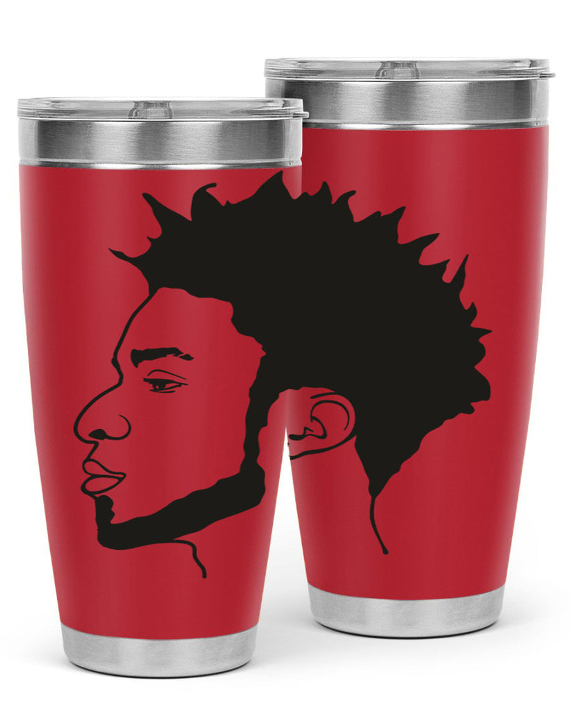beardman 43#- black men - boys- tumbler
