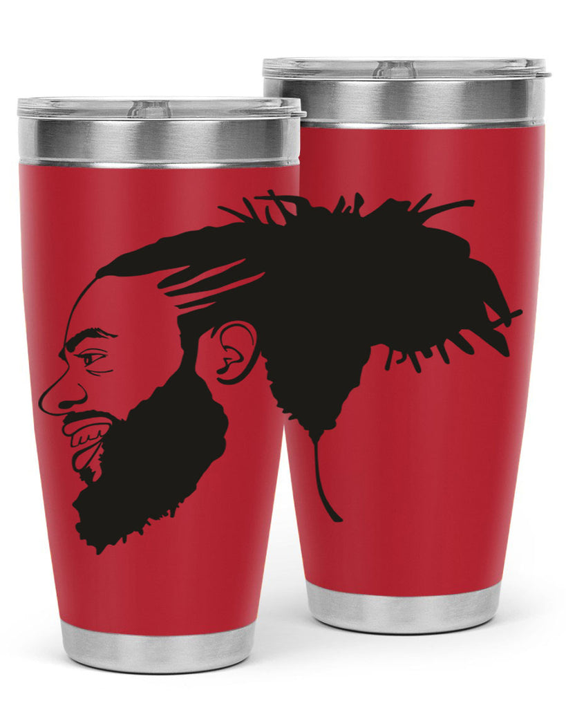 beardman 45#- black men - boys- tumbler