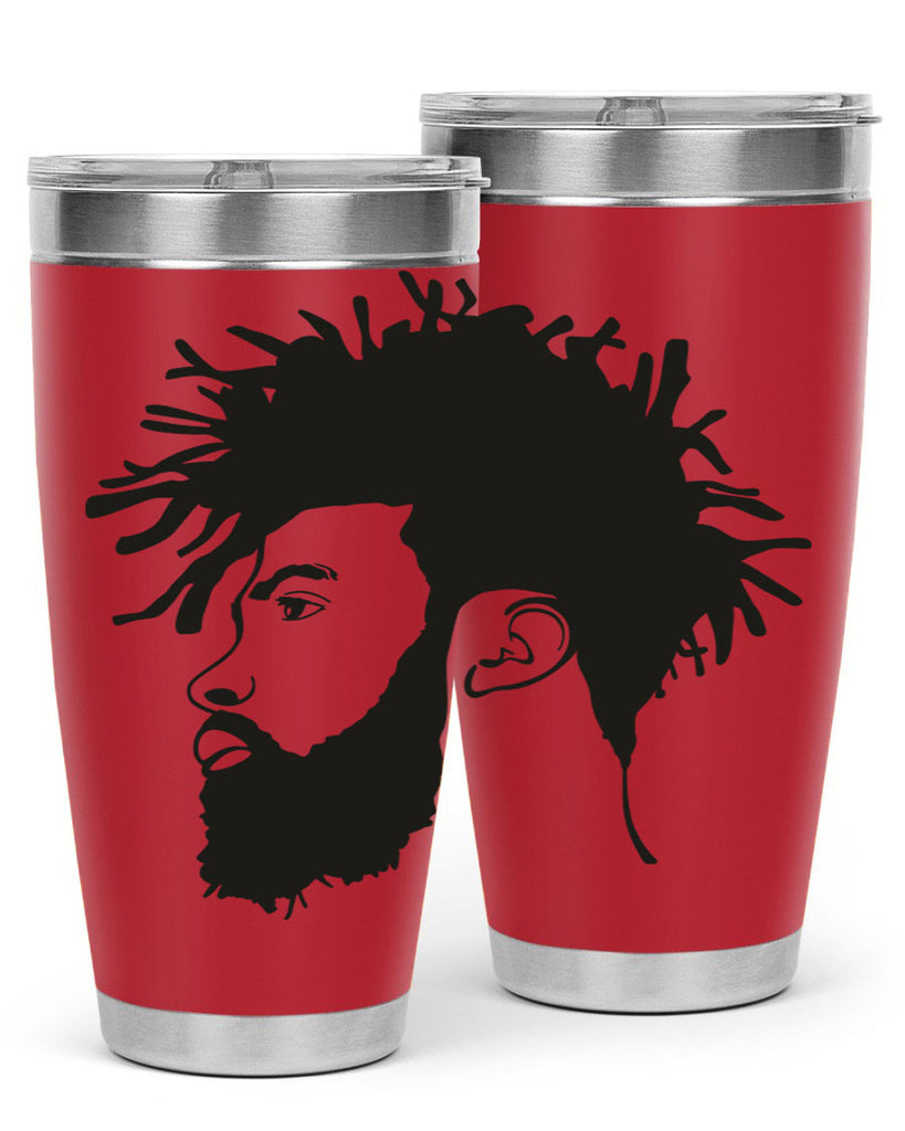 beardman 46#- black men - boys- tumbler