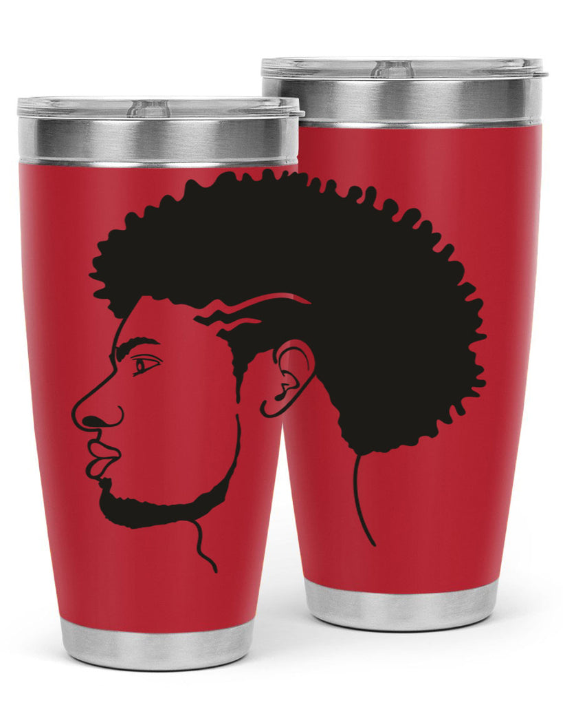 beardman 47#- black men - boys- tumbler