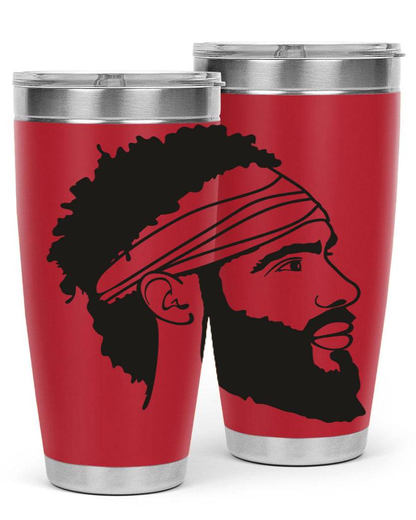 beardman 48#- black men - boys- tumbler