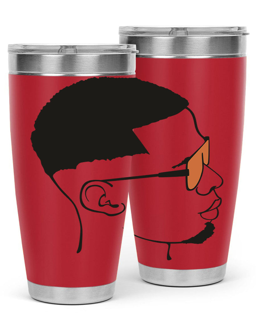 beardman 57#- black men - boys- tumbler