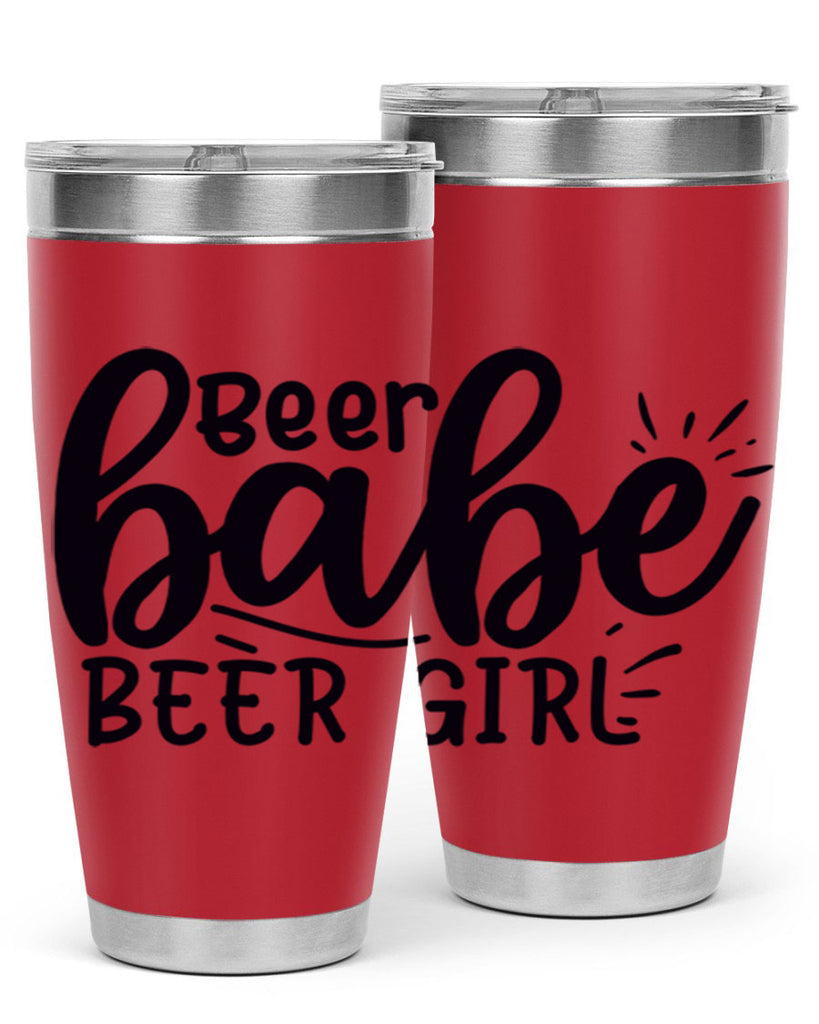 beer babe beer girl 136#- beer- Tumbler