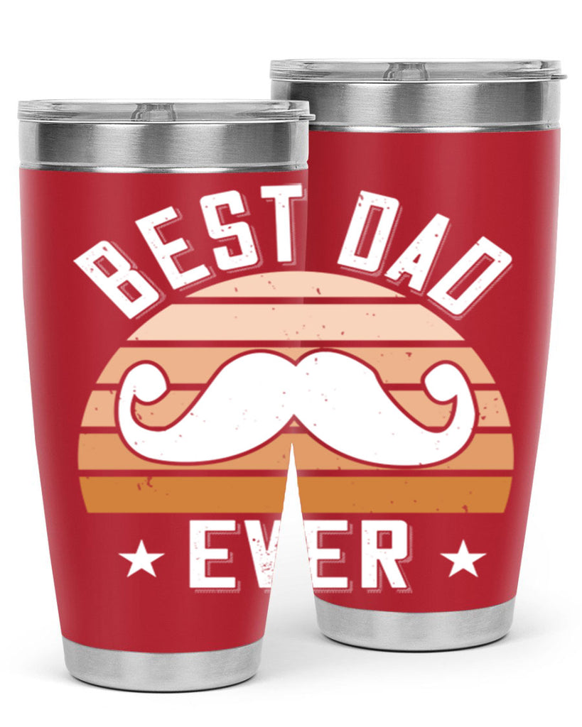 best dad ever 124#- fathers day- Tumbler