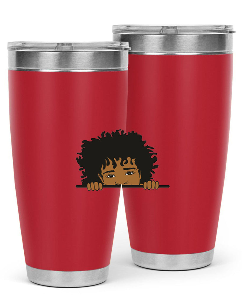 black boy 4#- black men - boys- tumbler