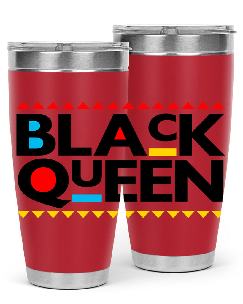 black queen 222#- black words phrases- Cotton Tank