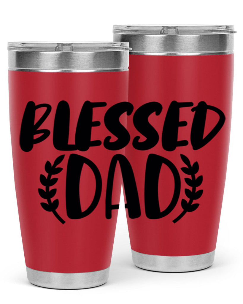 blessed dad 36#- dad- Tumbler