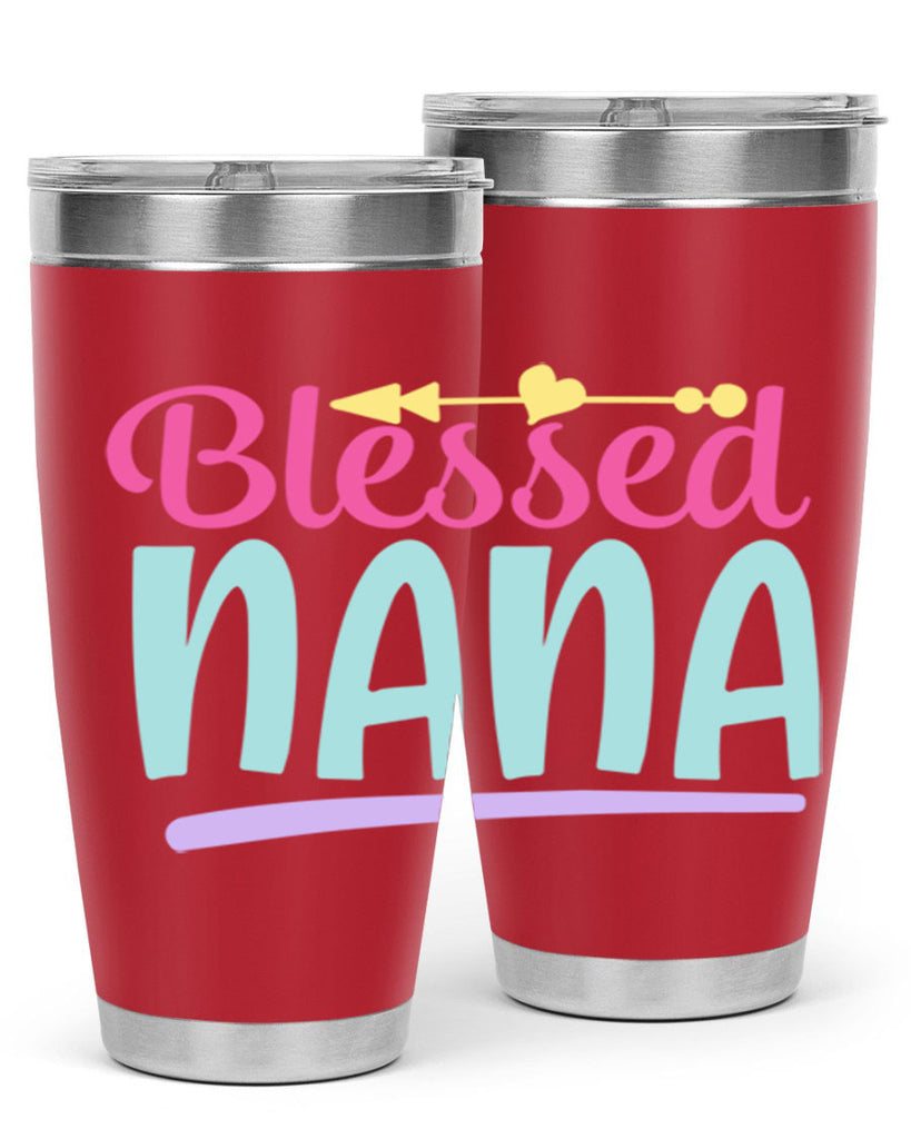 blessed nana 60#- grandma - nana- Tumbler