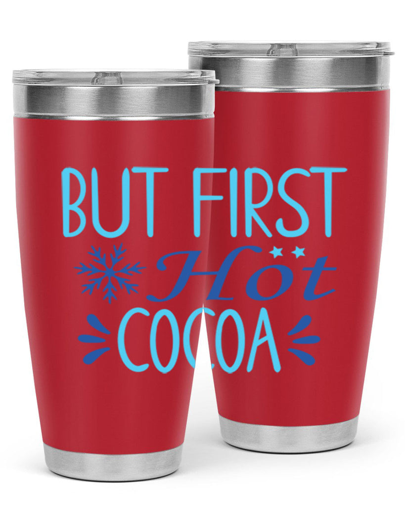 but first hot cocoa 33#- winter- Tumbler