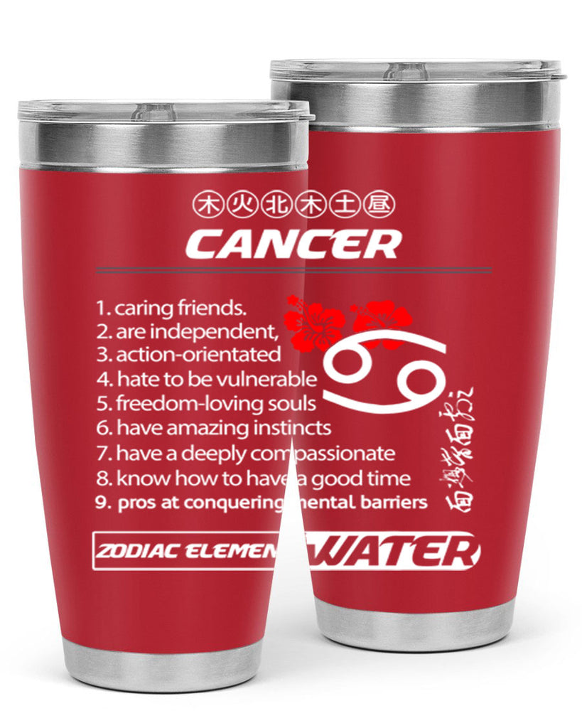cancer 175#- zodiac- Tumbler