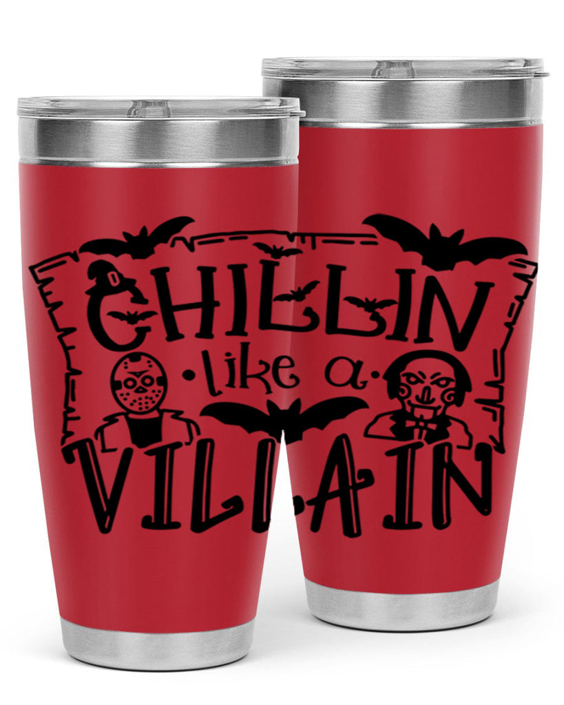 chillin like a villain 82#- halloween- Tumbler