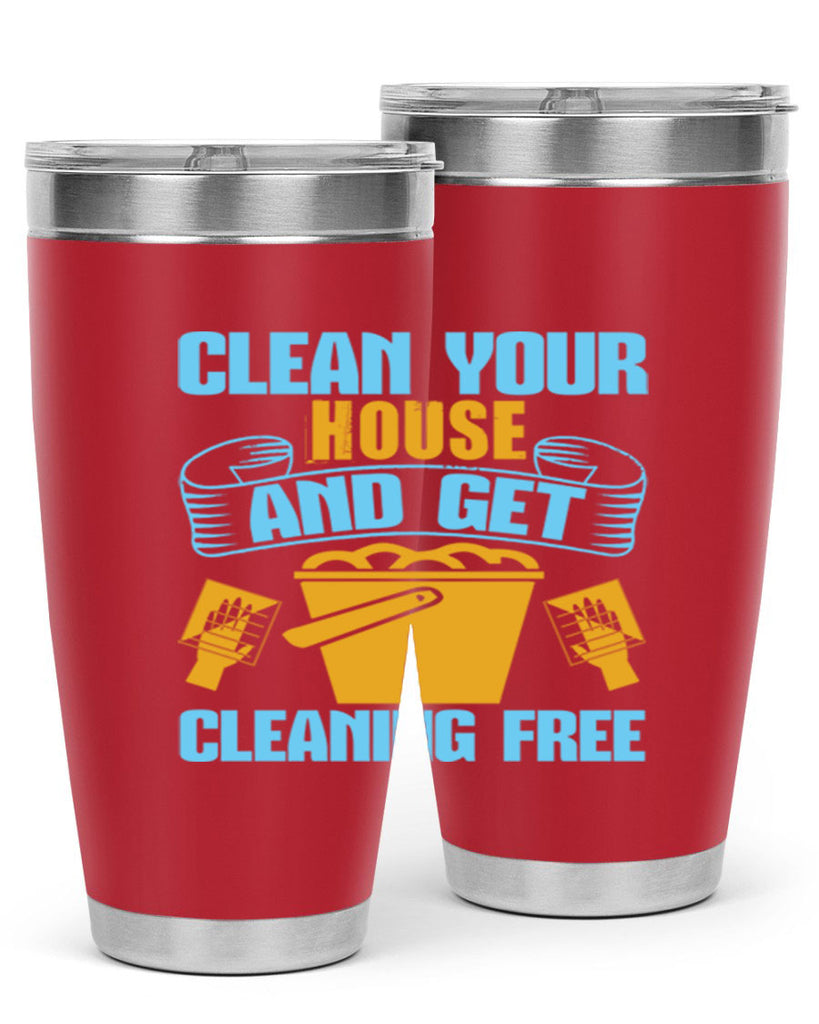 clean your house and get cleaning free Style 46#- cleaner- tumbler