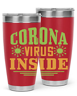 coronavirus inside Style 2#- corona virus- Tumbler