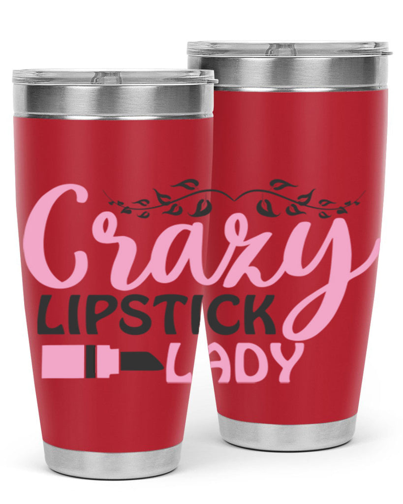 crazy lipstick lady Style 159#- make up- Tumbler