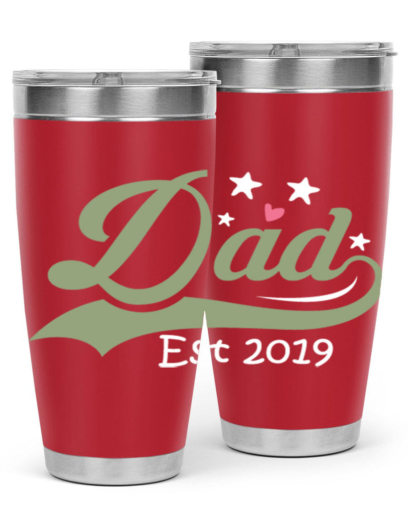 dad est 101#- fathers day- Tumbler