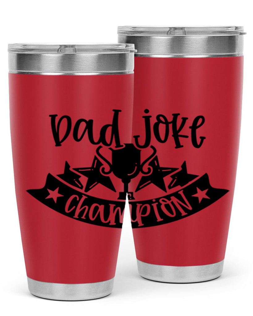 dad joke champion 66#- fathers day- Tumbler
