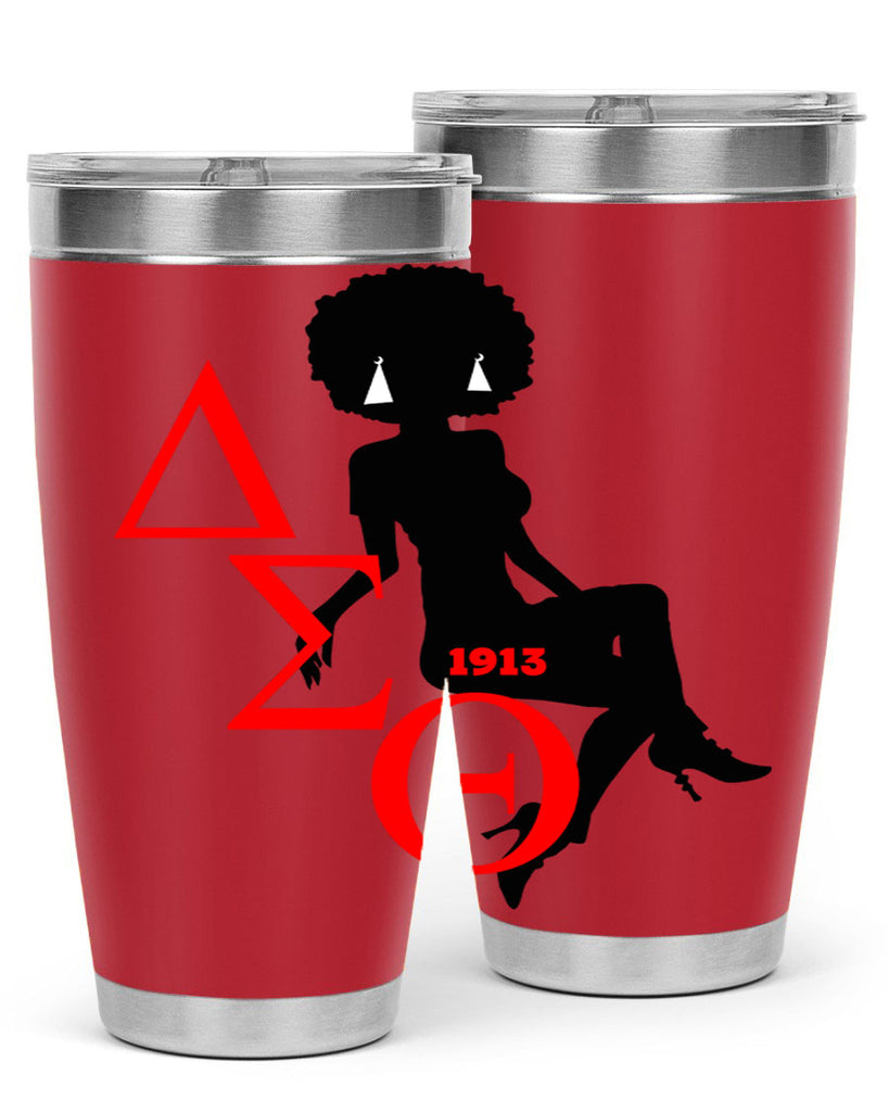 delta sigma theta 7#- black words phrases- Cotton Tank