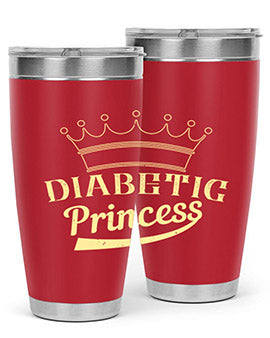 diabetic princess Style 42#- diabetes- Tumbler
