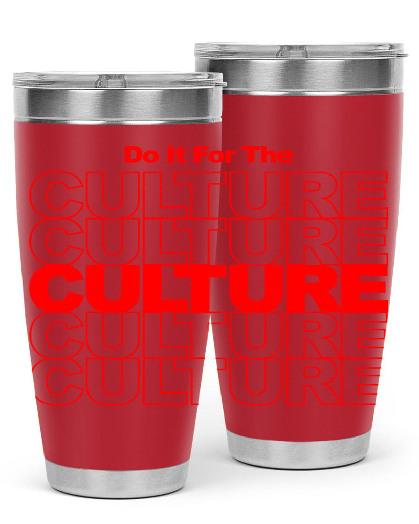 do it for the culture 170#- black words phrases- Cotton Tank